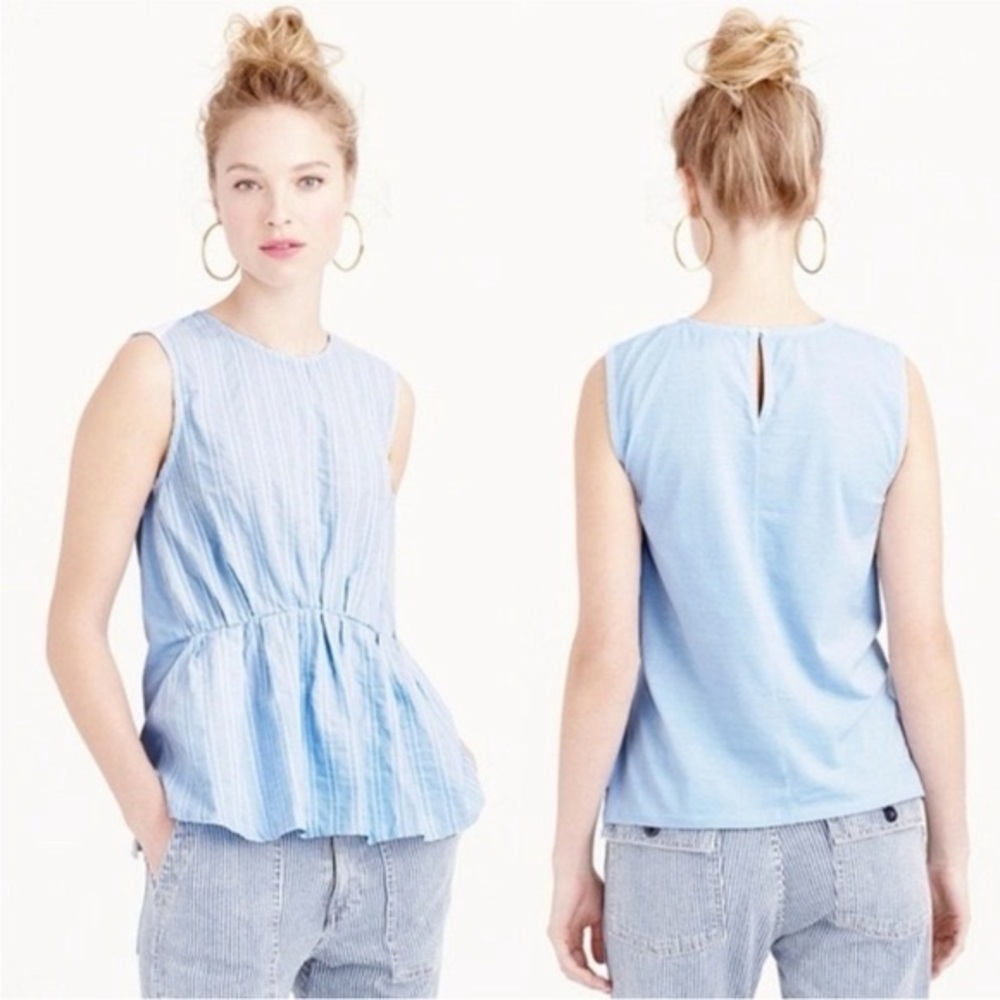 Jcrew sinched waist top